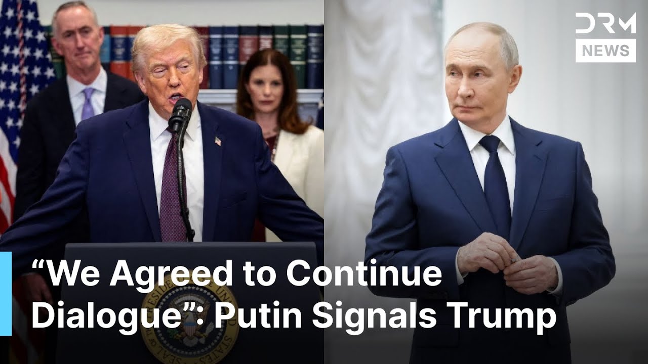 BREAKING: Putin Signals Trump on Ukraine Peace Talks, Kremlin Confirms Backchannel Dialogue | AC1B