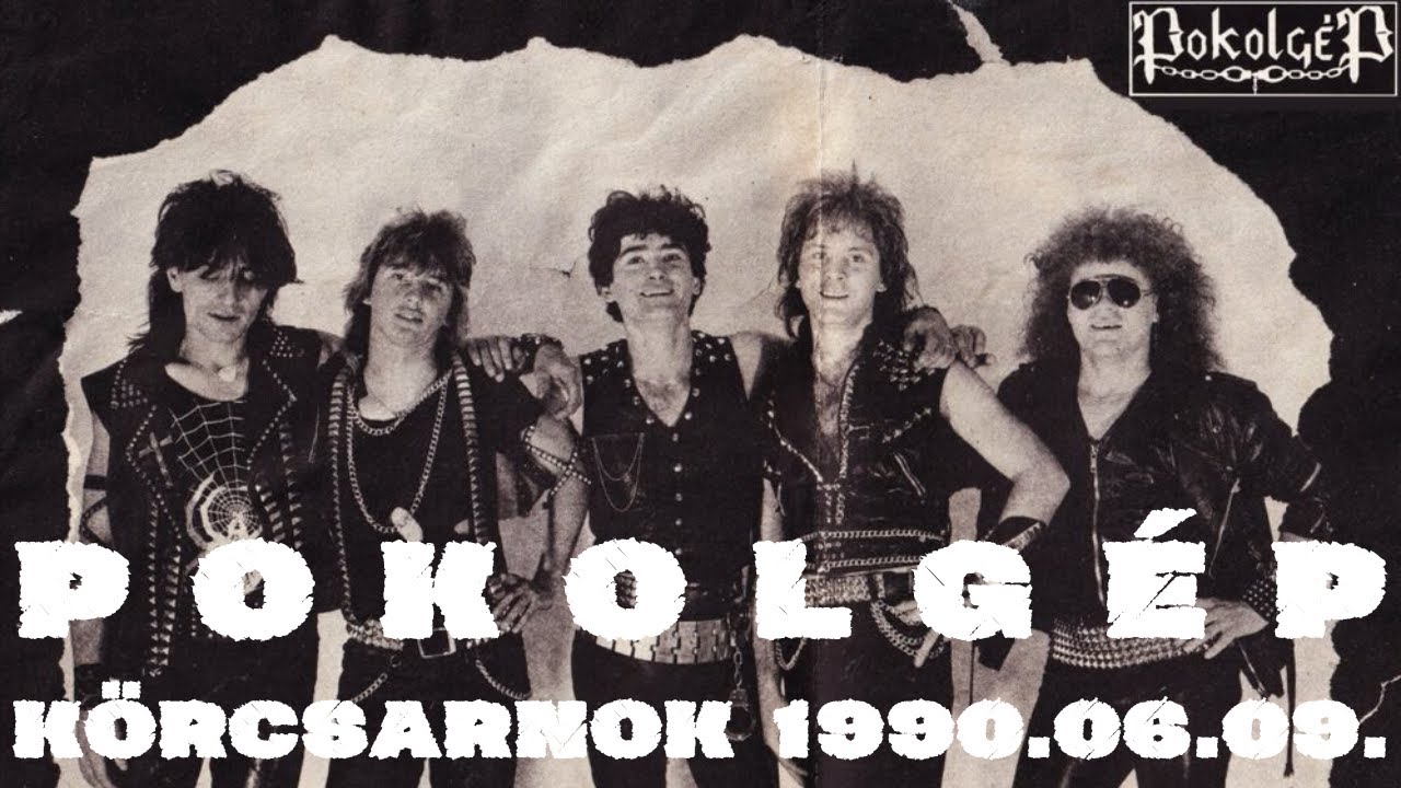 Pokolgép  koncert Körcsarnok 1990.06.09.