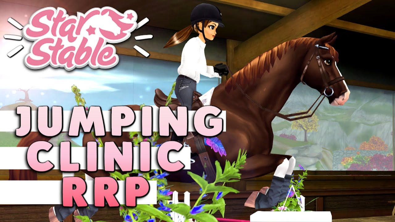 Реалистичная ролевая игра Star Stable — мастер-класс по прыжкам с олимпийцем! 🐎🏅