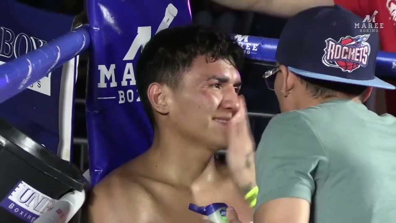 Connor Ward v Engel Gomez   Maree Boxing