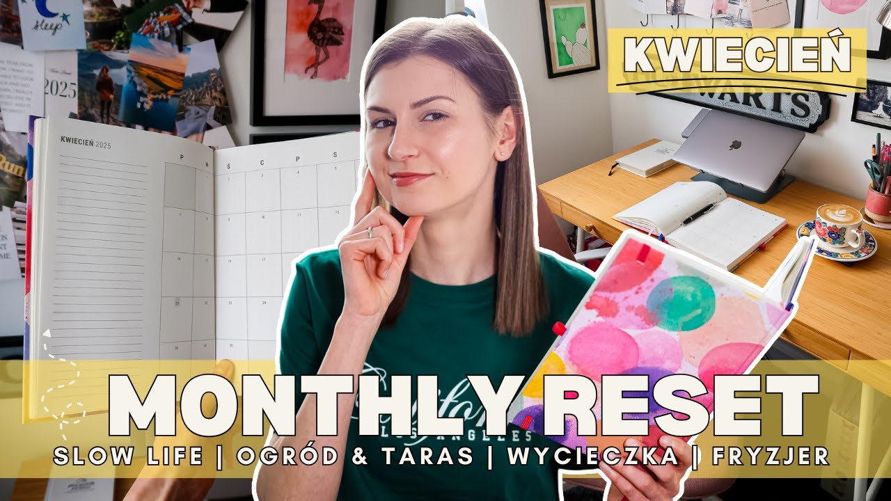 SLOW LIFE W PRAKTYCE ✨🌱 Prace w ogrodzie,  wycieczka, aktywność i harmonia | MONTHLY RESET