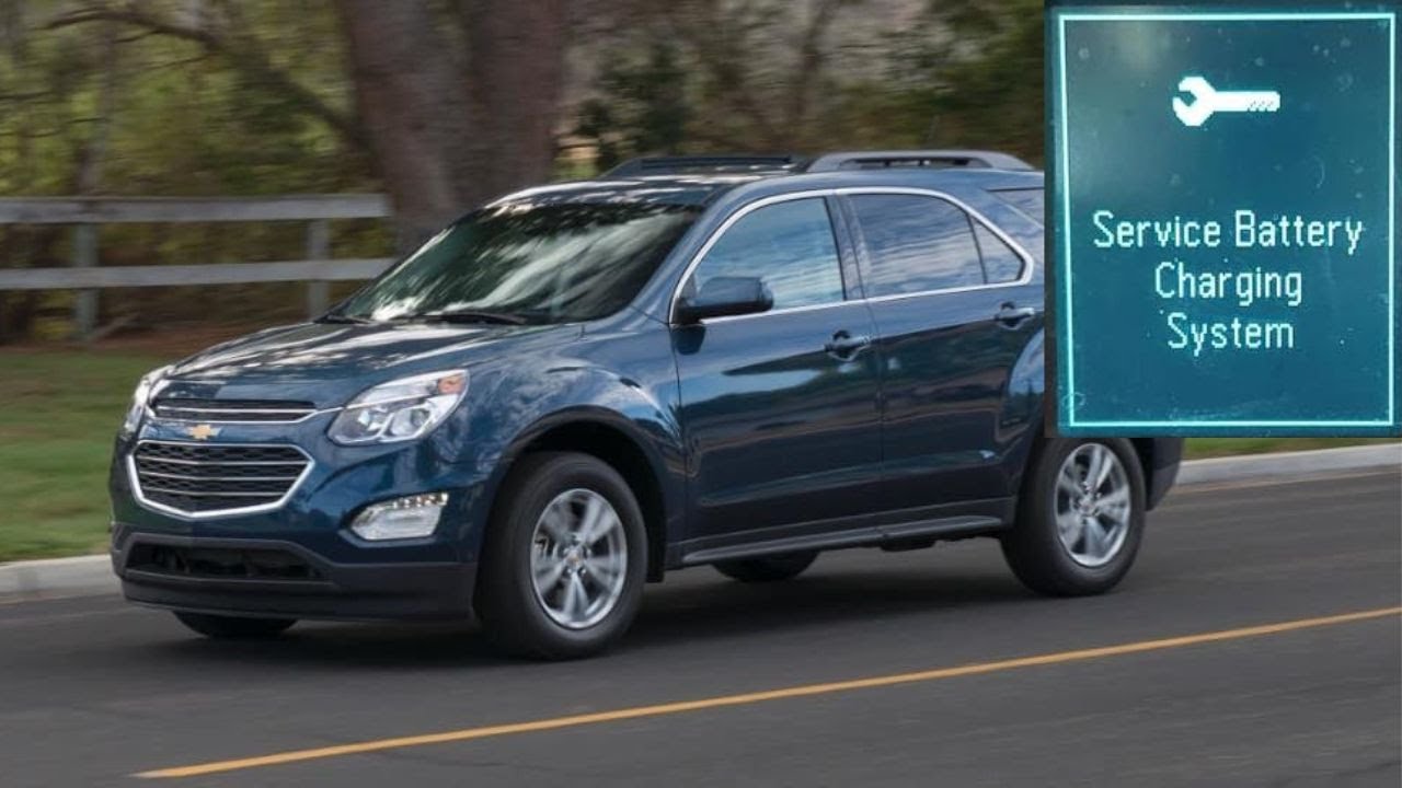 &ldquo;Service Battery Charging System&rdquo; warning in Chevy vehicles