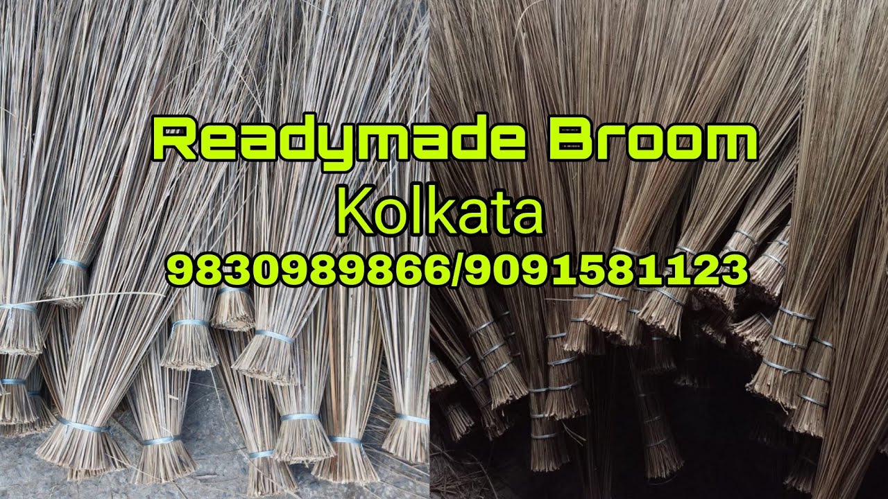 Coconut Broom Sticks Supplier, Kolkata, 📳9038522734 / 9830989866 #broom #jhadu #kolkata #westbengal 