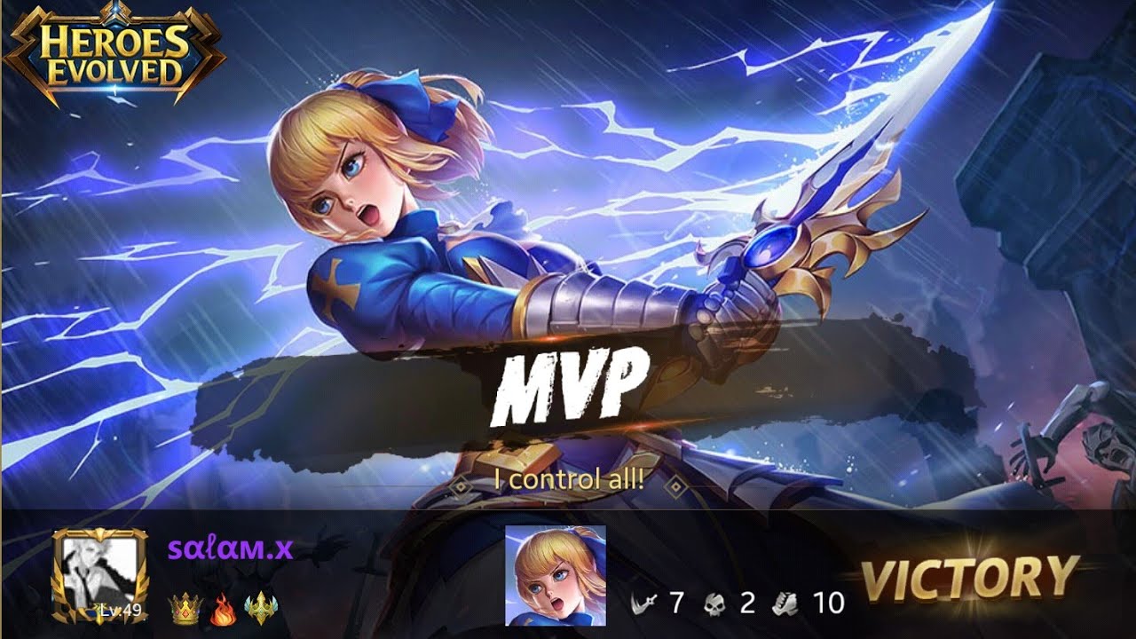 [Heroes Evolved]  Game Play RANKED Legendary . in a(Paige)