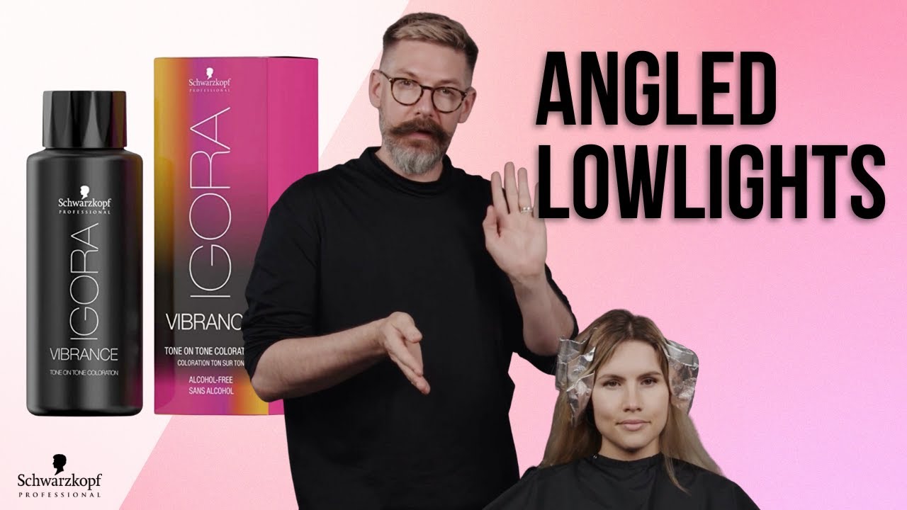 How to Create Angled Lowlights with IGORA VIBRANCE | Schwarzkopf Professional