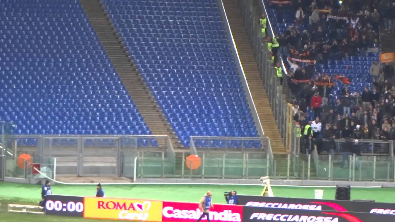 As Roma - Livorno 3-0 - Fine partita 