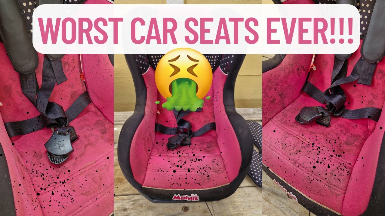 Deep Cleaning Car Seats | Shocking Before & After Results! 🧼✨