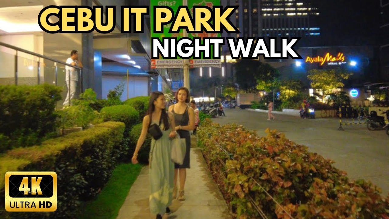 This is Cebu IT Park After Dark