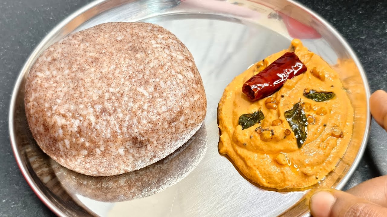 ఉక్కులాంటి బలం కోసం నోట్లో వెన్నలా కరిగిపోయే రాగి సంగటి & చట్నీ|Ragi mudde😋Ragi sangati in Telugu.