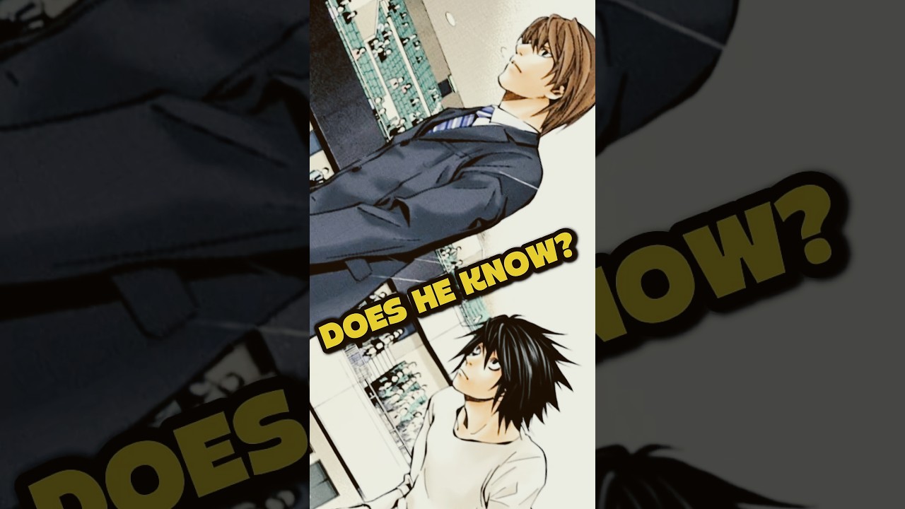 Does Light EVER Learn L&rsquo;s Full Name? | Death Note #anime #shorts