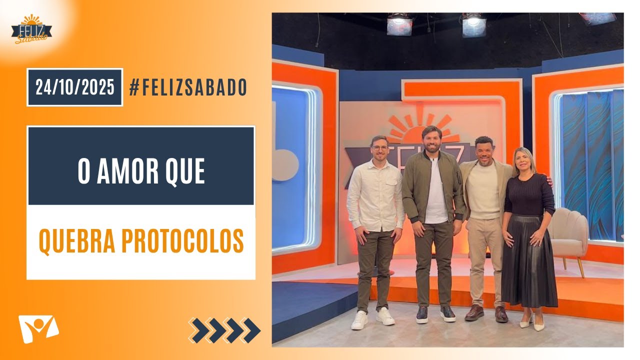 Feliz Sábado com Robson Aleixo | O amor que quebra protocolos