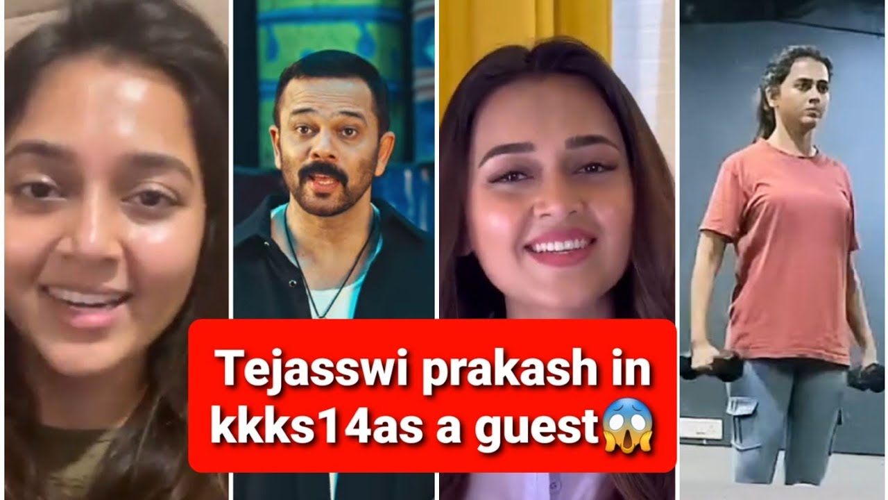 TEJASSWI PRAKASH ENTER IN KKK14 😱 #tejasswiprakash #tejatroops #tejran #kkk14