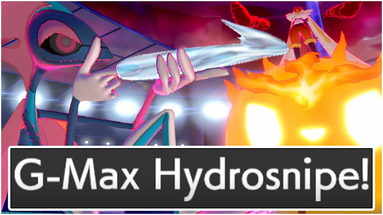 INTELEON SWEEP! Shiny Inteleon Moveset Gigantamax Sniper Ability Pokemon