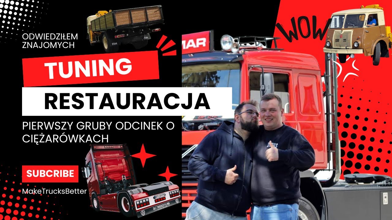 TUNING & OLDTIMER | - Scania S530 V8 oraz Star 25