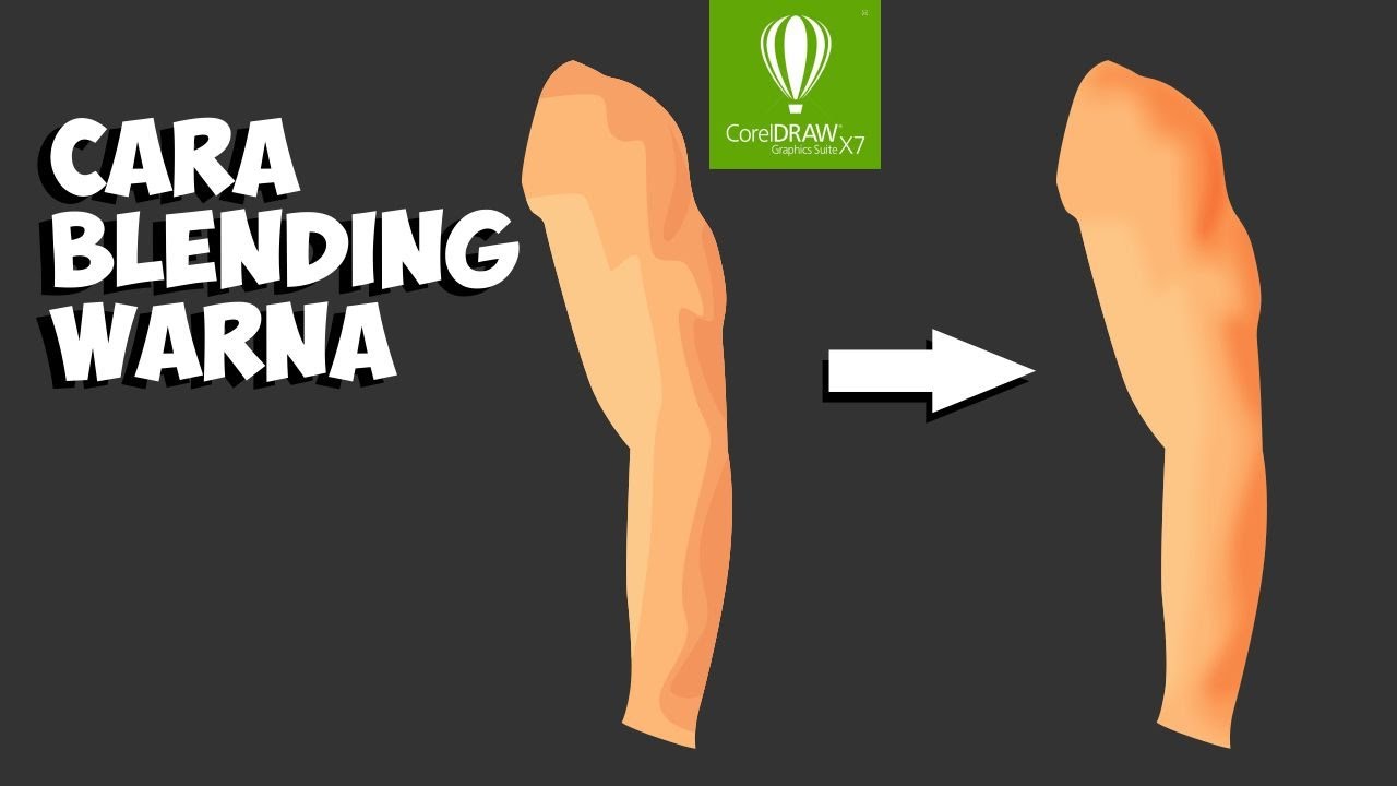 Corel Draw Cara Belending Warna Dengan Corel Draw X7