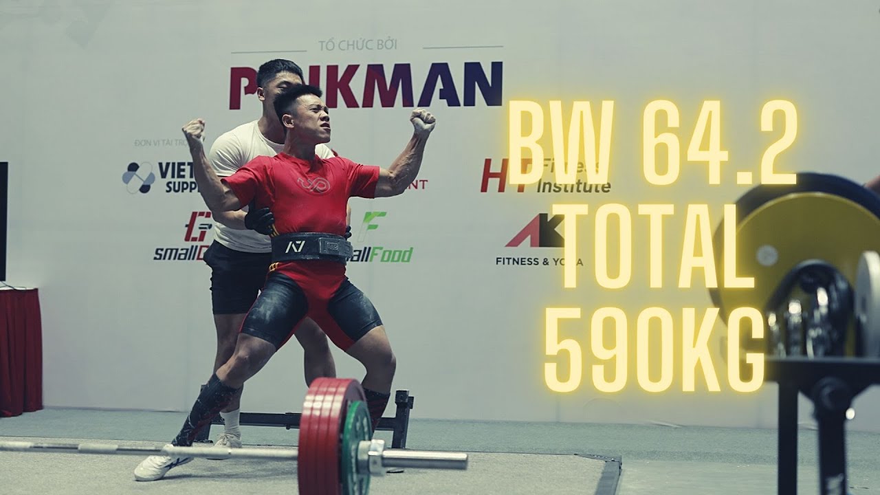 Hạng 66kg - @vietnampowerliftingfederation CHAMPIONSHIP 2022 | SmallGym