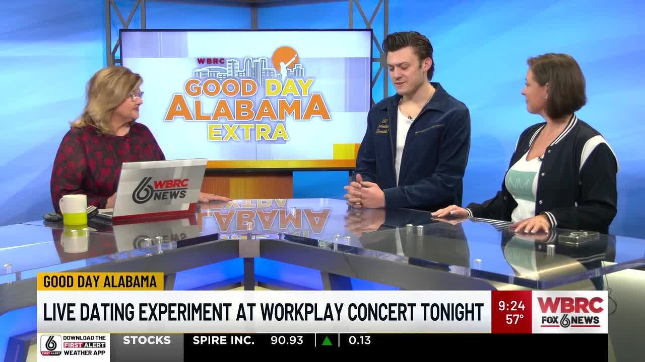 Live dating experiment at Workplay concert tonight