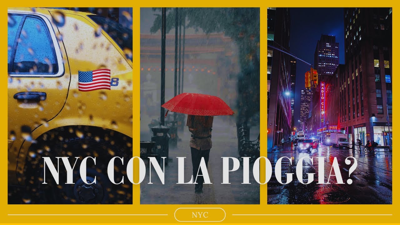 New York con la pioggia: Itinerario Coperto per salvare la tua giornata 🌧️