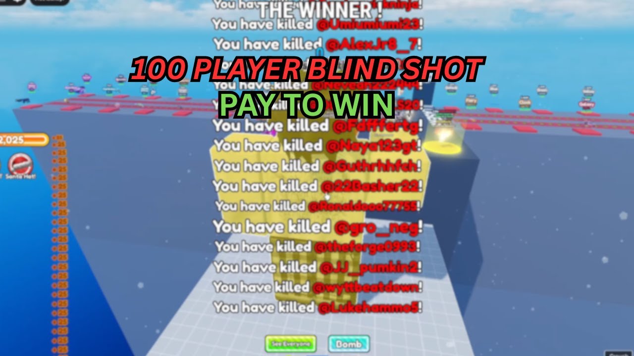 Я участвовал в игре PAY TO WIN на 100 игроков в режиме 