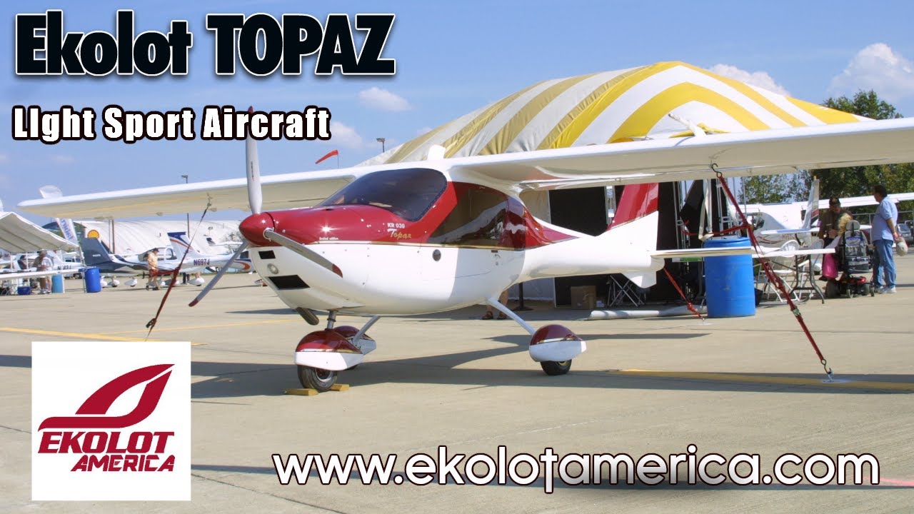 Ekolot Topaz Light Sport Aircraft, Ekolot ELF, Ekolot JK 5 Junior, Ekolot America.