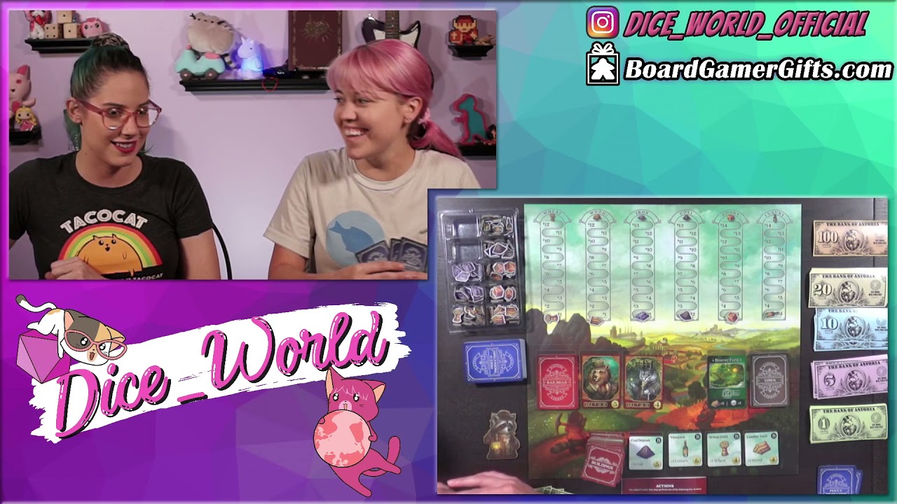Raccoon Tycoon: Board Game Playthrough