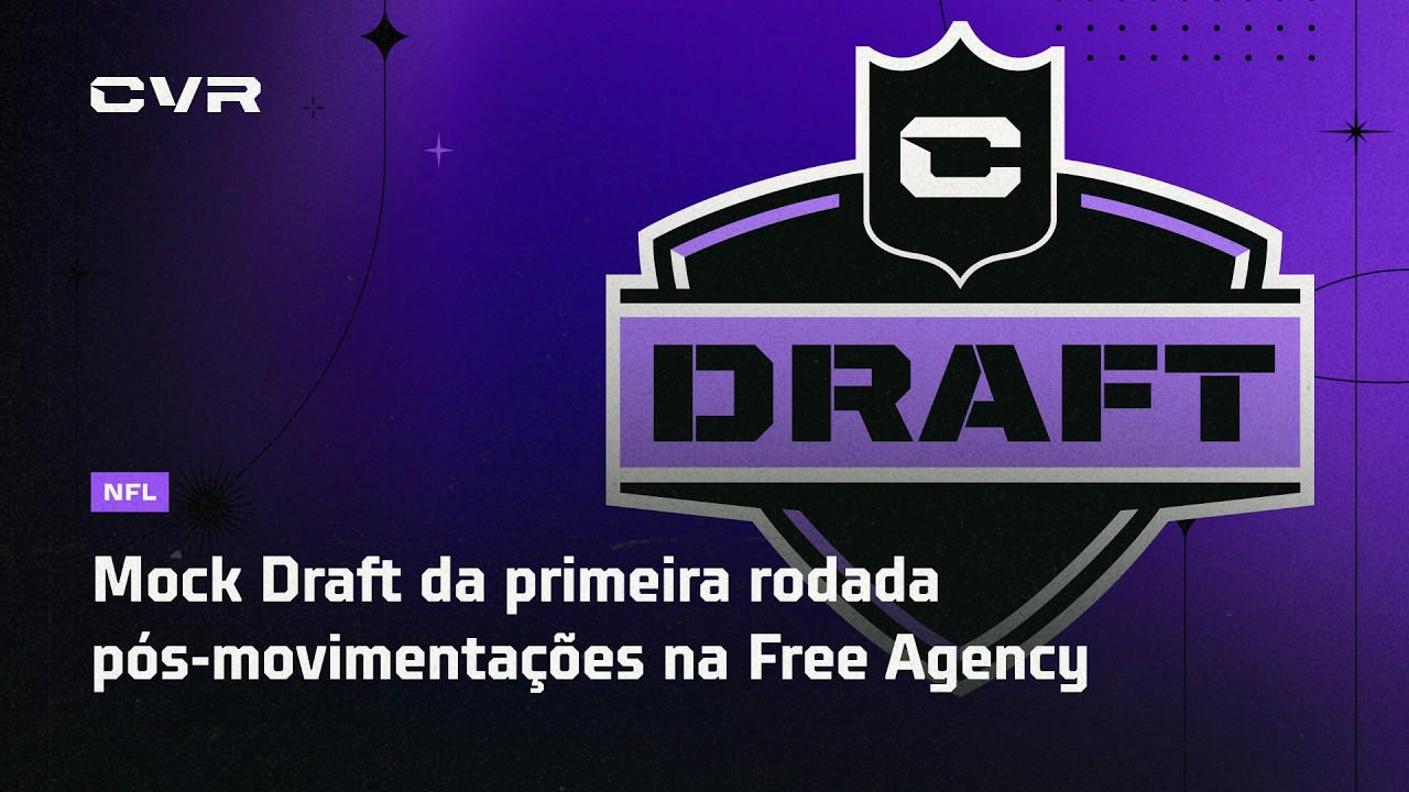 MOCK DRAFT AO VIVO!