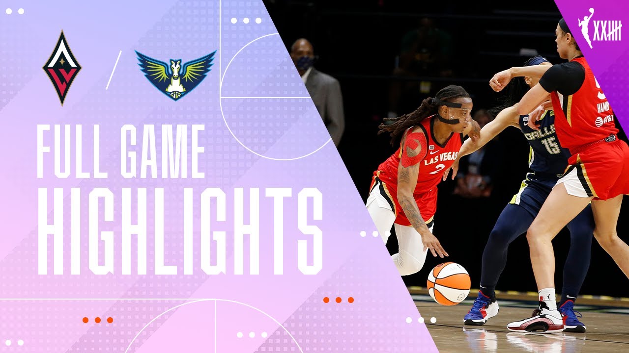 LAS VEGAS ACES vs. DALLAS WINGS | FULL GAME HIGHLIGHTS | July 11, 2021