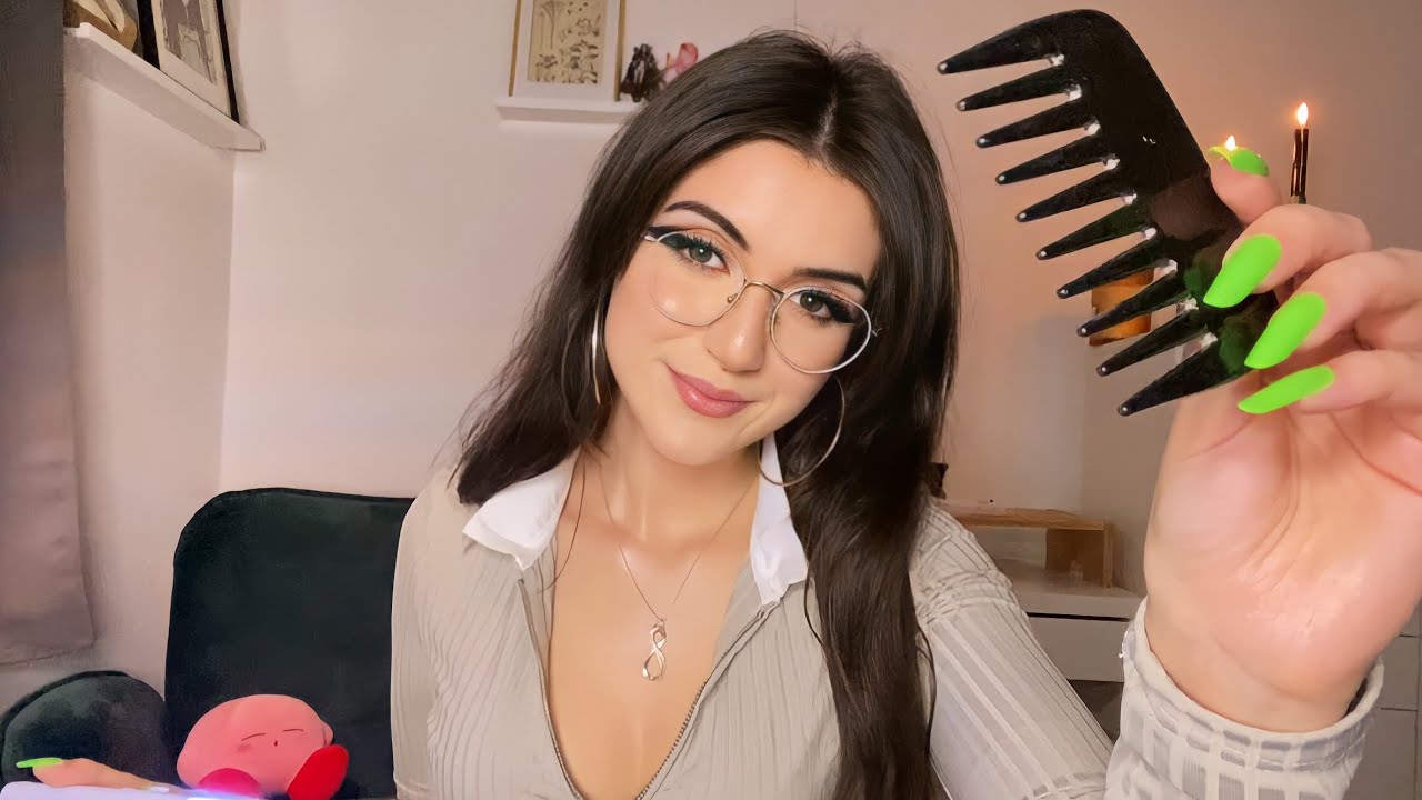Girl Checks Your Head For Lice ~ ASMR Personal Attention & Scalp Examination