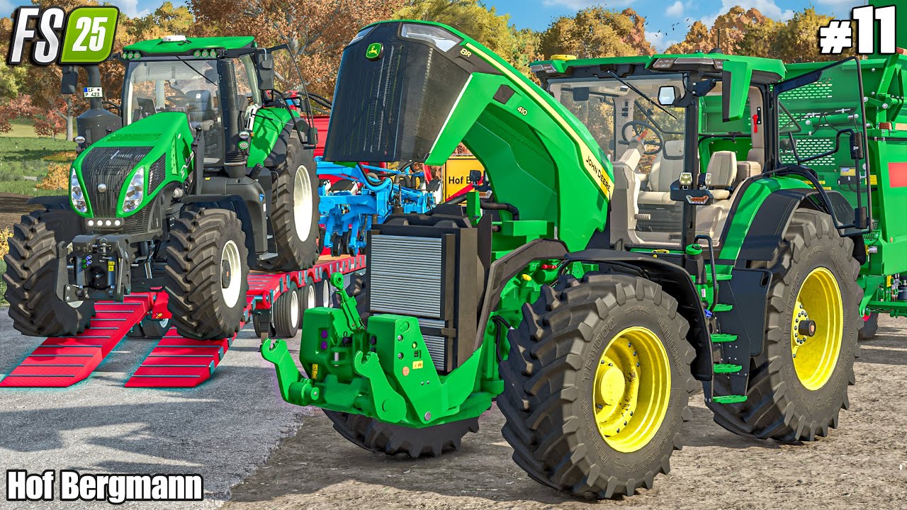 New Tractor Delivery & Completed Sugar Beet Planting | HOF BERGMANN | Farming Simulator 25