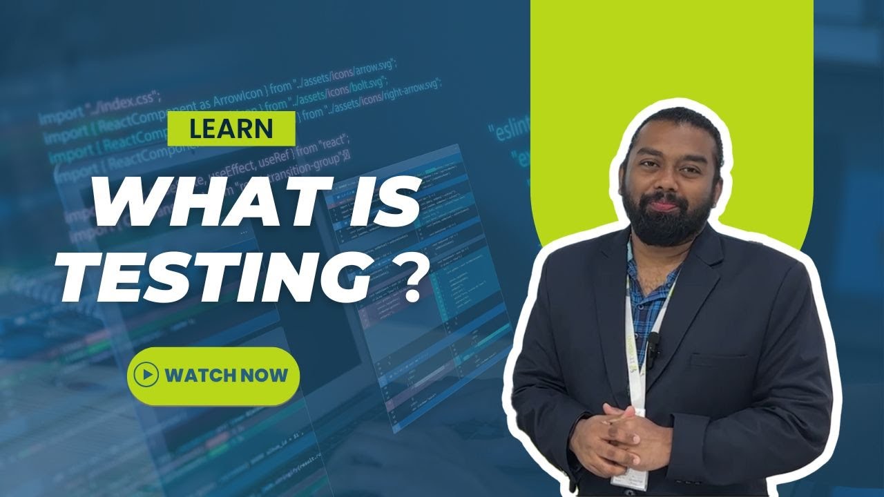 What is Testing ? | Itvedant