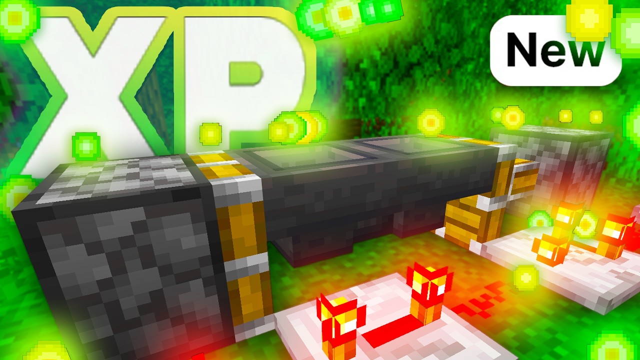 САМЫЙ БЫСТРЫЙ СПОСОБ ПОЛУЧИТЬ ОПЫТ v26.13 Minecraft Bedrock || MCPE, PS5, XBox, Switch, Windows 1...