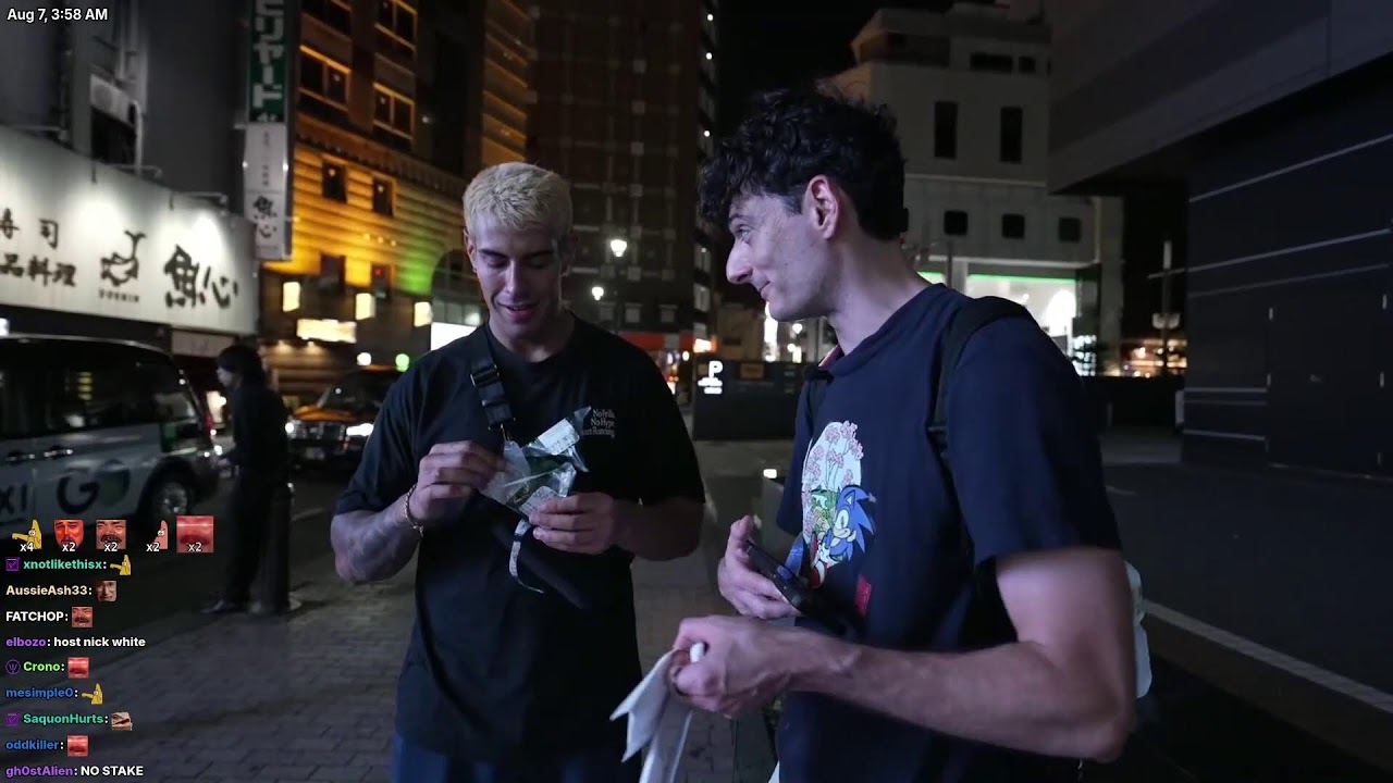 ICEPOSEIDON | Japan IRL | Shinjuku with Japanese Kickers