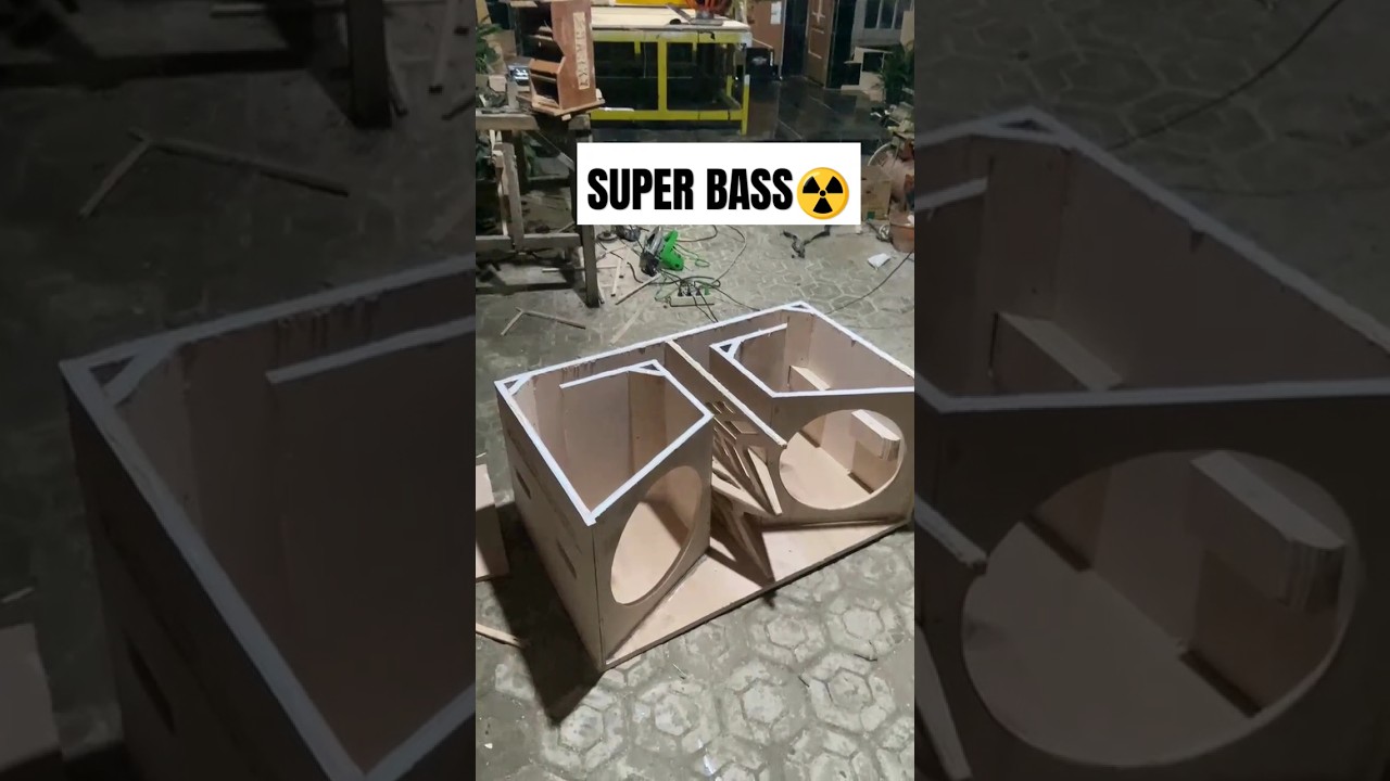 BOX SUBWOOFER 15 INCH DOUBLE