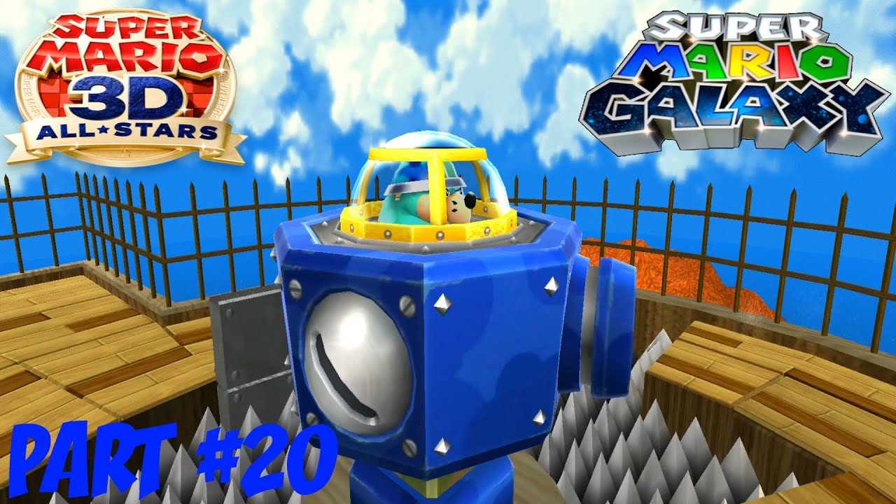 Super Mario Galaxy - Part 20: Chasing Bunnies in Gold Leaf Galaxy and Bubble Mole Boss Battle!