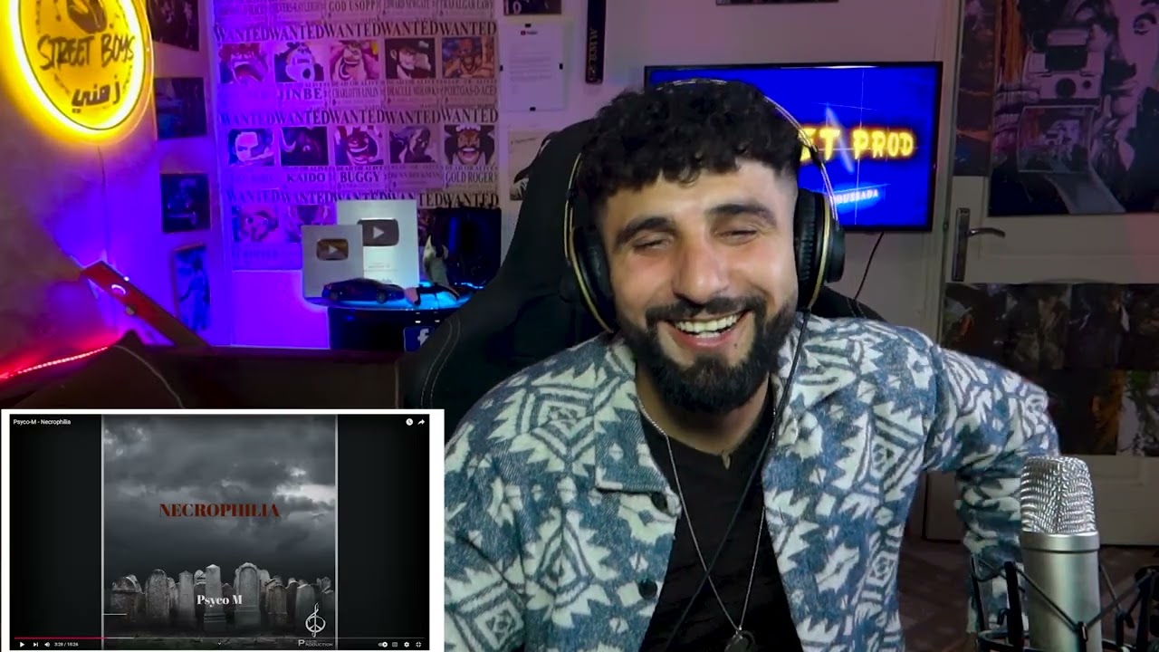 👌BOUSSADAT REACTION ❤ PSYCO-M : NECROPHEYA
