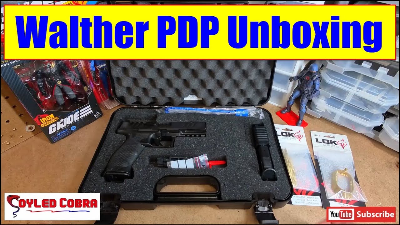Распаковка Walther PDP Polymer 4.5 — версия, соответствующая требованиям CA