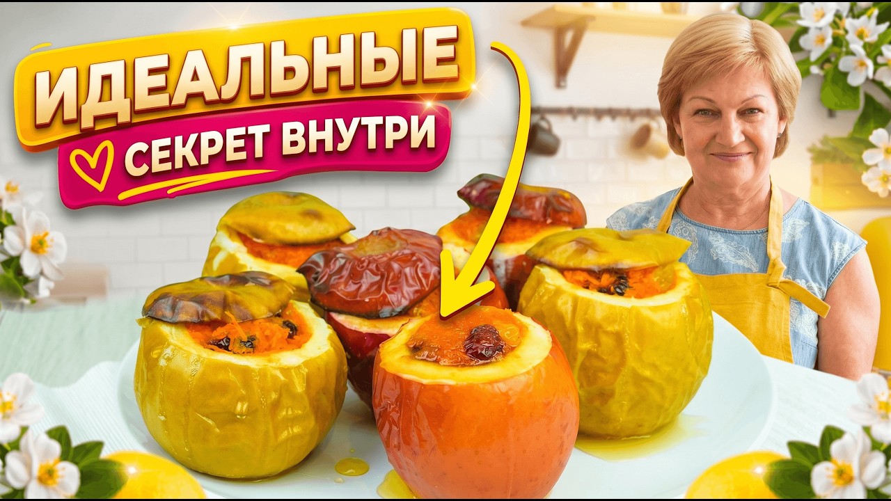 Как в детстве! Запечённые яблоки по домашнему рецепту
