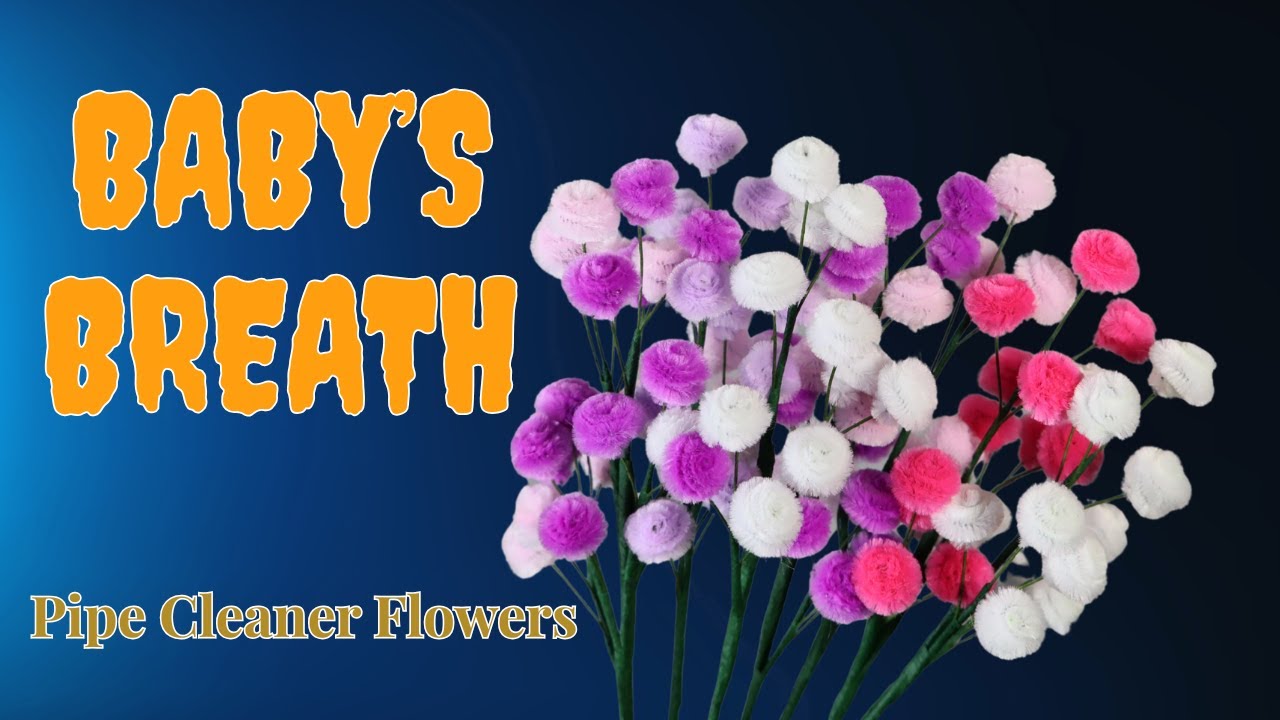 Easy DIY Baby&rsquo;s Breath Flowers 💖 Perfect for Beginners 🌸Simple but So Elegant 💕