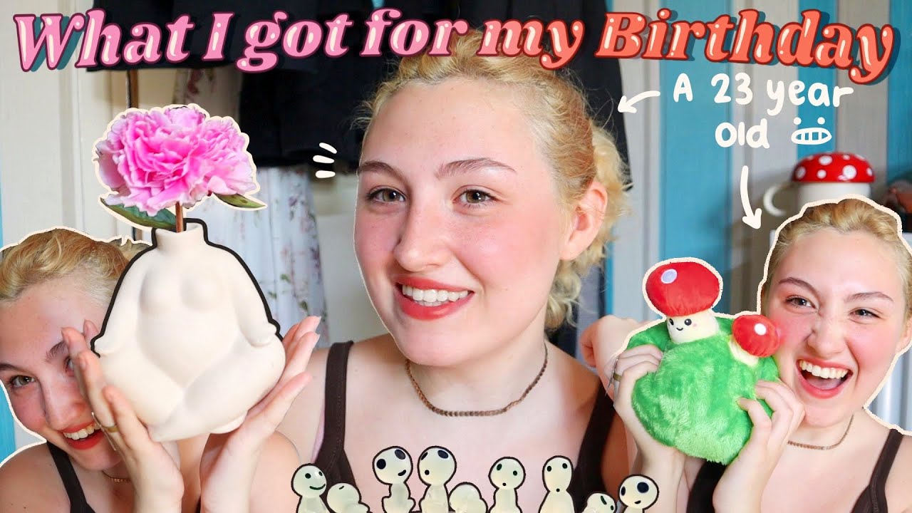 What I got for my 23rd Birthday! - Birthday Haul 2023