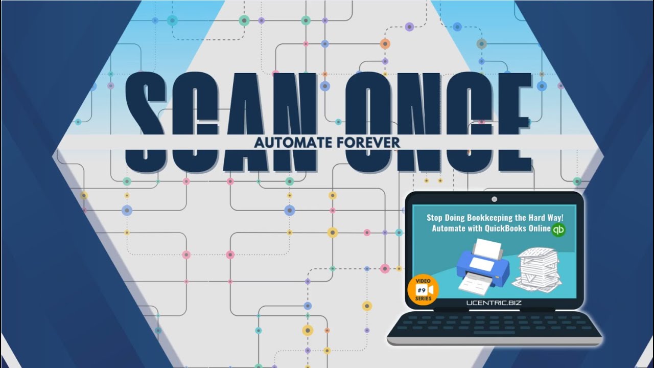 How to Digitize Bills & Receipts for QuickBooks Online (Scanner Workflow)