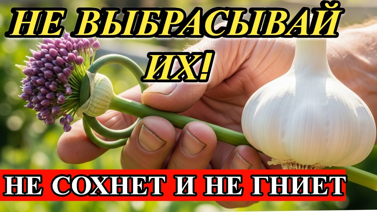 НЕ ОБРЫВАЙТЕ СТРЕЛКИ! Главная ошибка, которая лишает вас вечного урожая.
