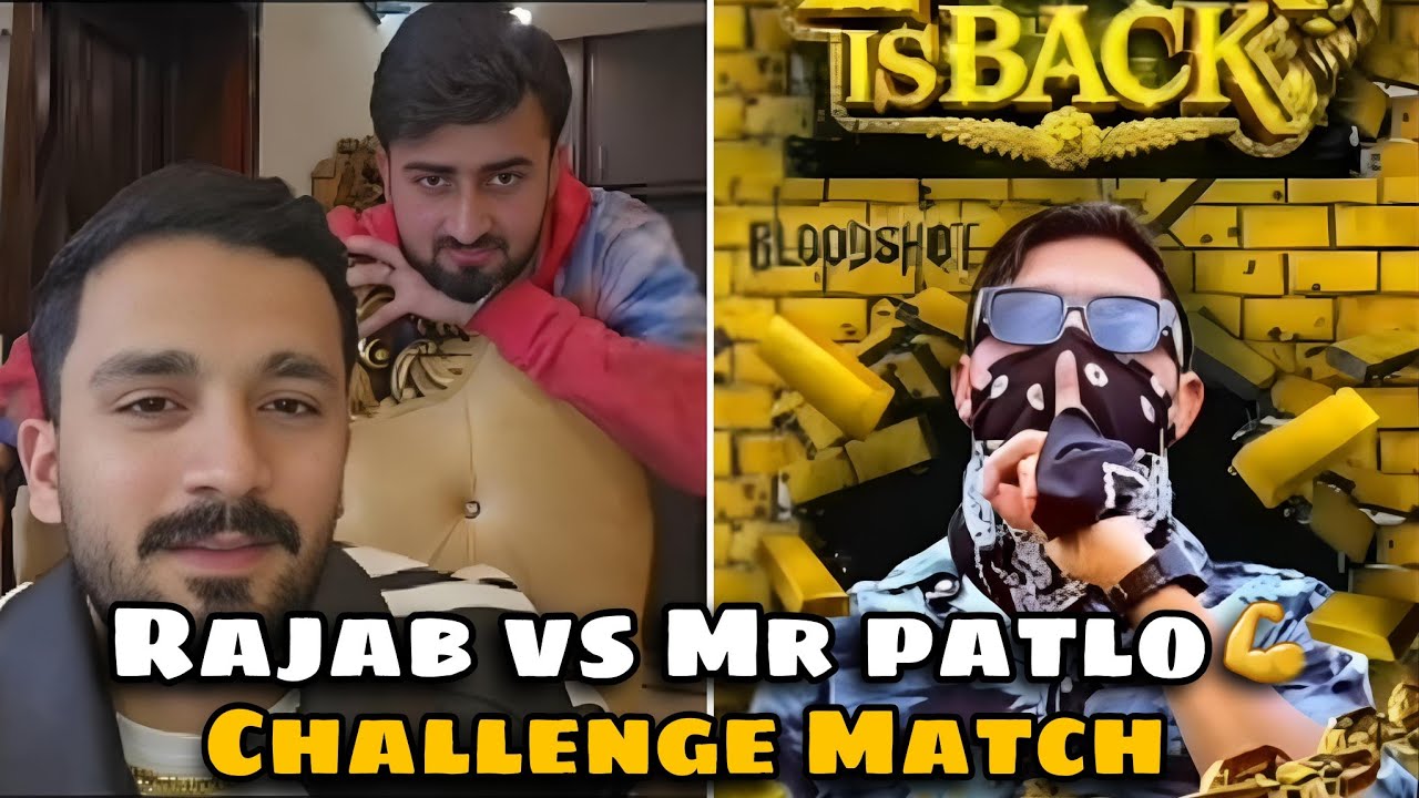 Rajab Butt Vs Mr Patlo Challenge Match | Mr Patlo Ny challenge dy Diya