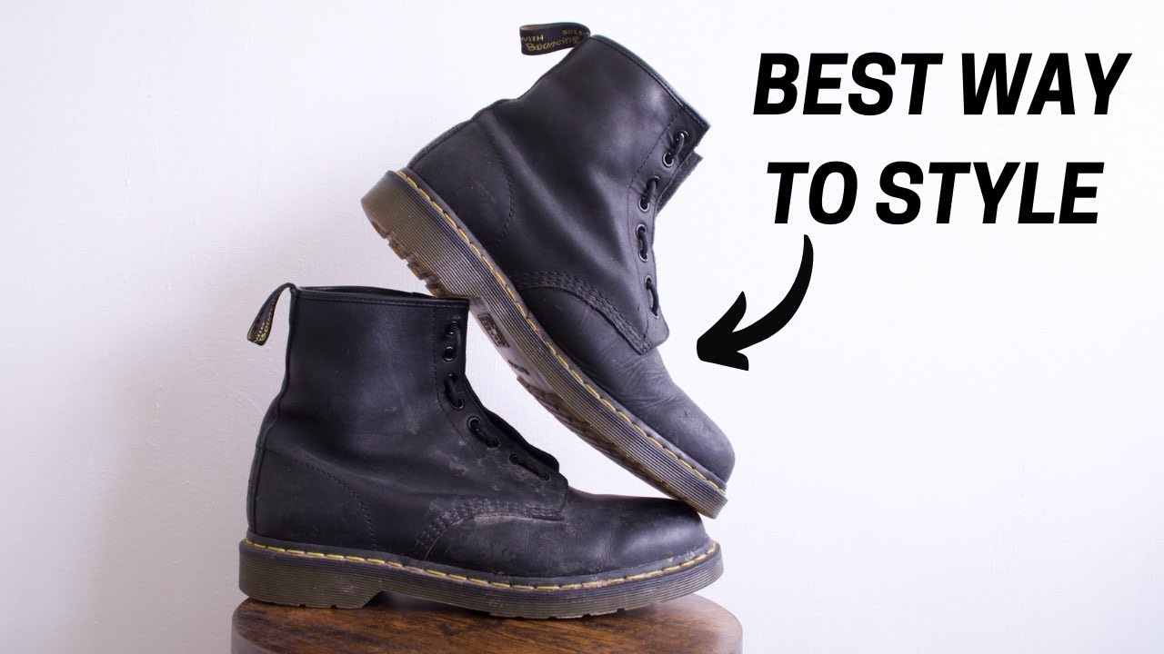 How To Style Dr Martens 1460 | 4 Ways To Wear Leather Boots