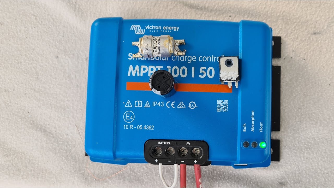 VICTRON MPPT 100/50 SmartSolar Bluetooth kaputt, was nun?