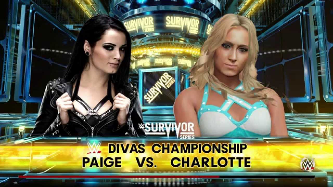 Paige vs Charlotte | Survivor Series 2015