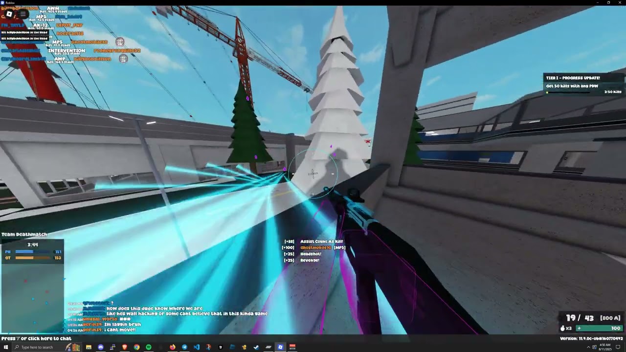 Roblox PHANTOM FORCES Script GUI Hack! [AIMBOT, PLAYER ESP, Chams Speed Hacks & MORE]