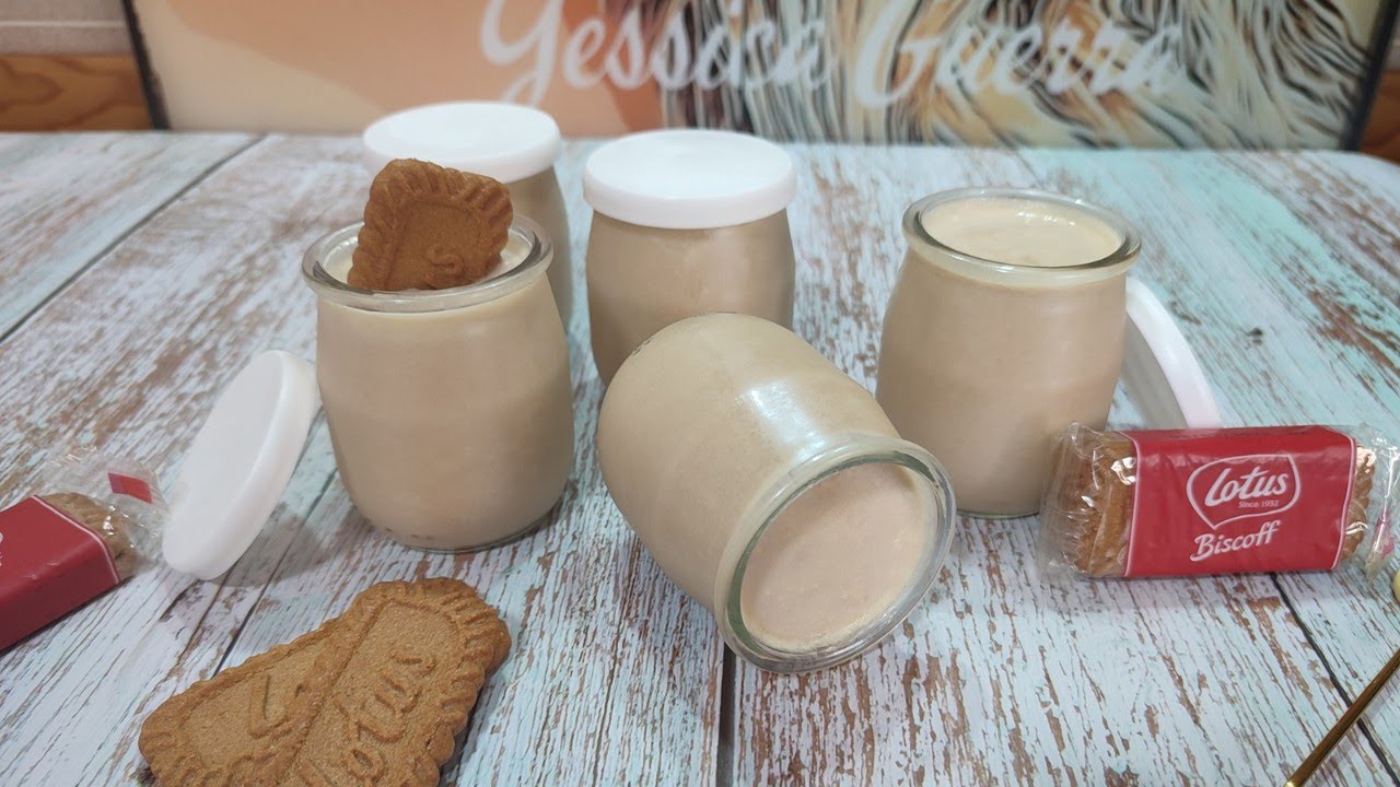 YOGURES DE GALLETA CASEROS, Fáciles, cremosos y deliciosos....paso a paso con MAMBO!!!