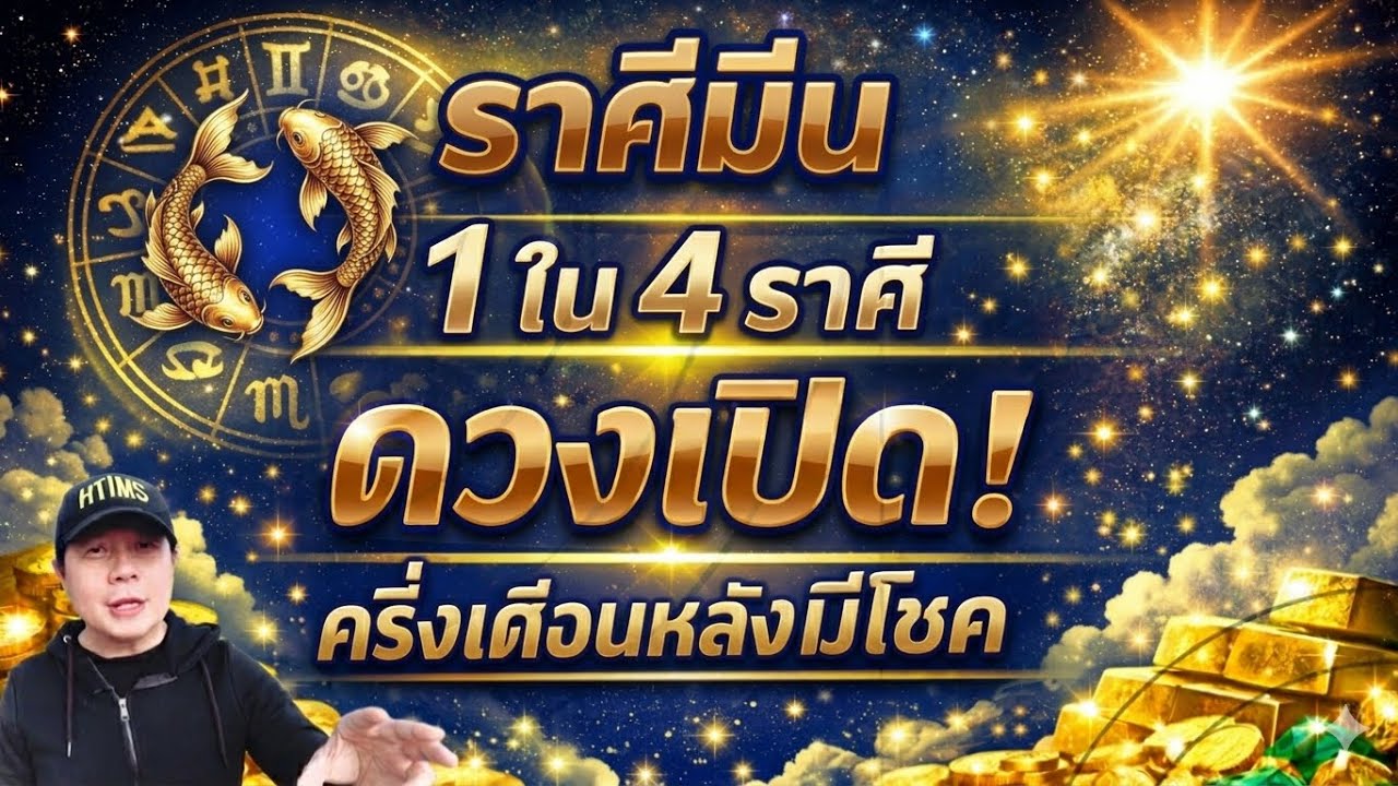 ราศีมีน : ดวงพุ่ง! ครึ่งเดือนหลังเมษา ติดอันดับ 1 ใน 4 ราศีที่เฮงที่สุด by ณัฐ นรรัตน์