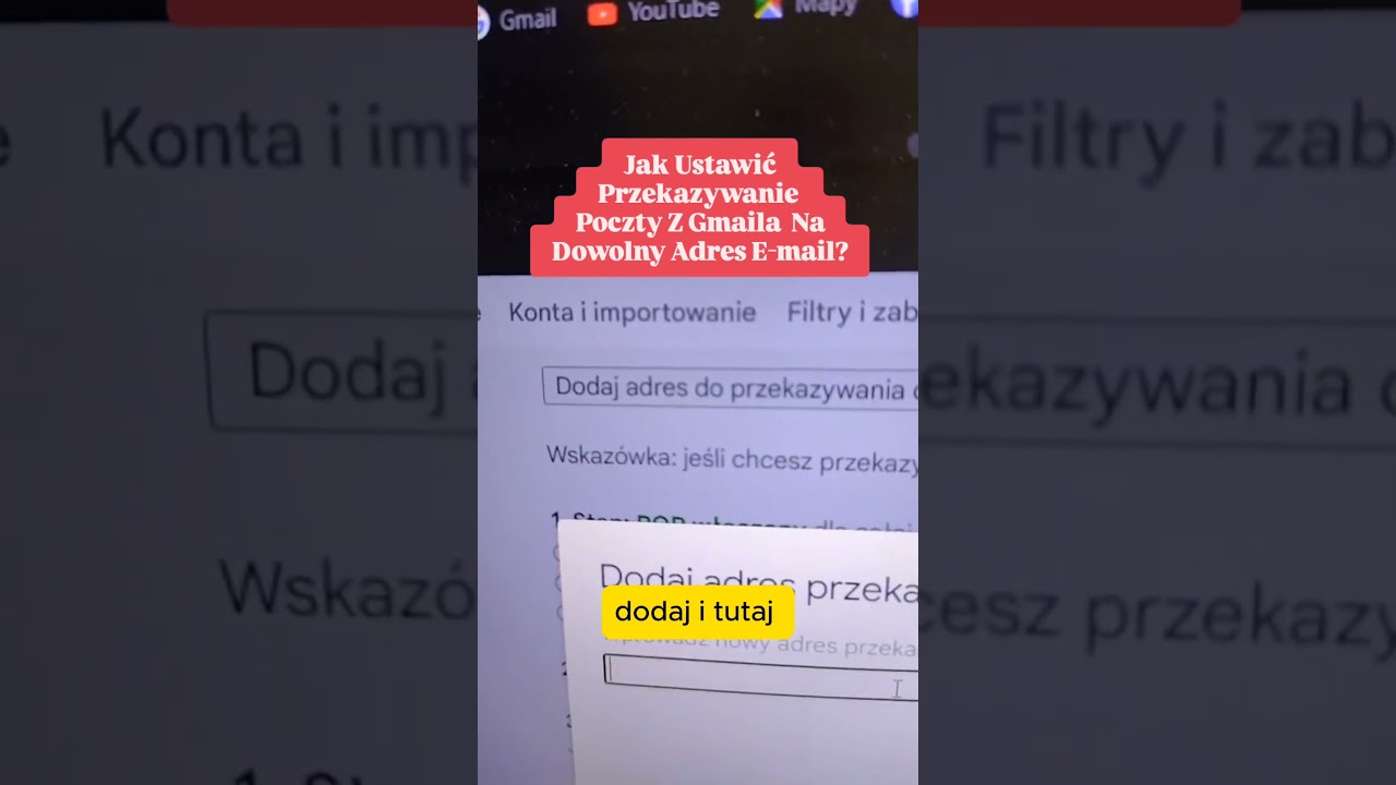 Jak Ustawić Przekazywanie Poczty z Gmaila Na Dowolny Adres E mail?
