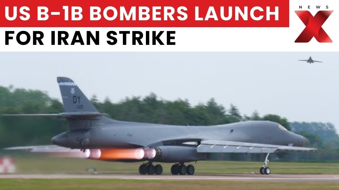 Operation Epic Fury Begins: US B-1B Bombers Target Iran Missile Network | NewsX